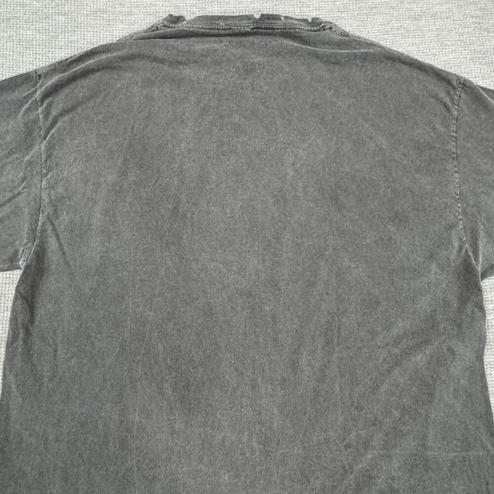 The Crow Distressed Graphic T-Shirt Size L Gray Believe in Angels Edgy Movie - Picture 7 of 12